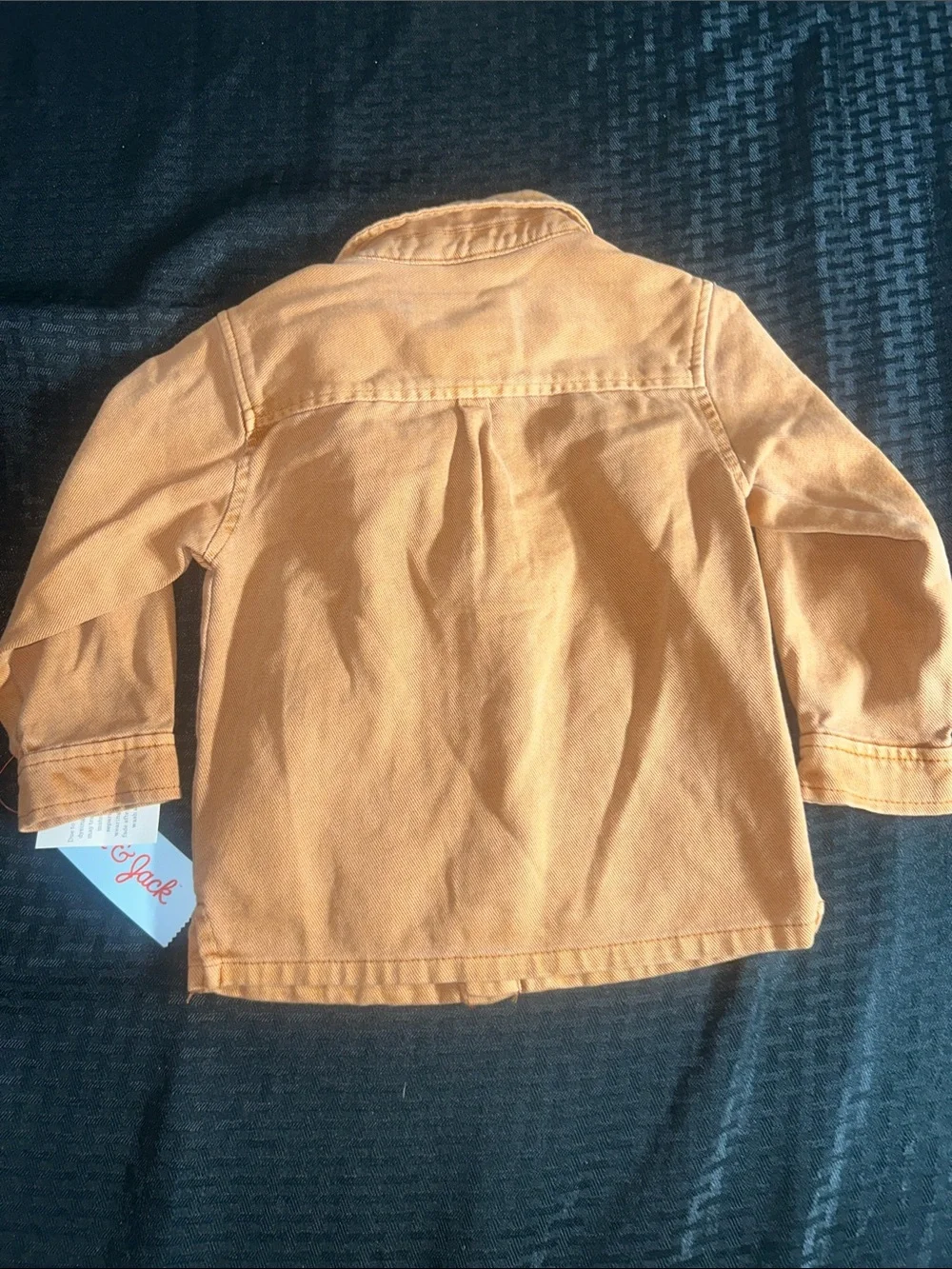 NWT Cat & Jack Toddler Denim Jacket - Brown / Tan